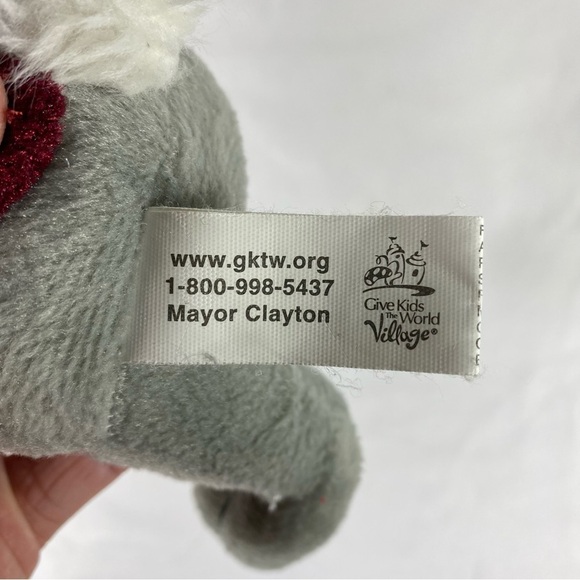Give Kids the World Village Rabbit Plush Mayor Clayton 11" Plush Toy - Picture 3 of 4